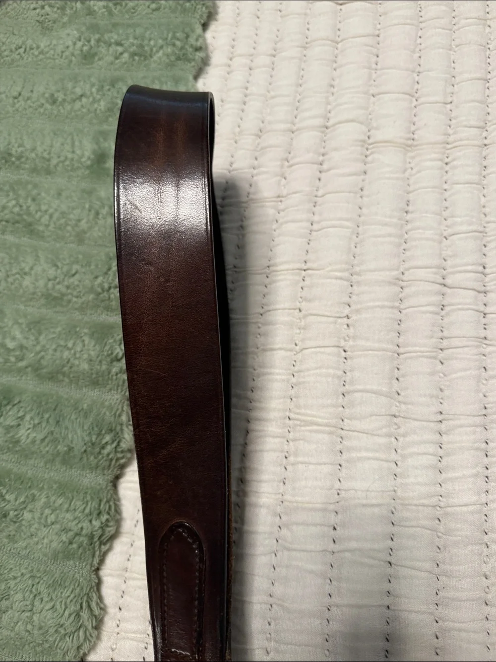 Classic Cowhide Brown Leather Belt - Timeless Dress Style